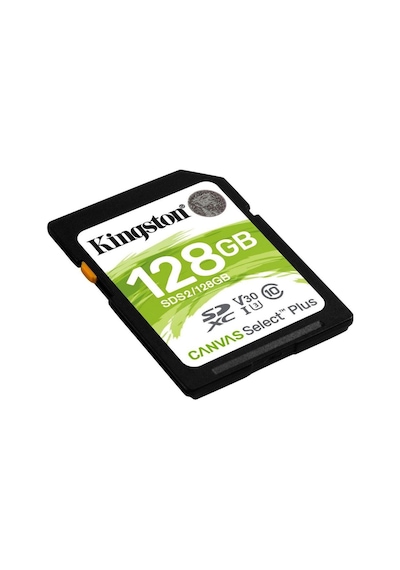 Kingston SDS2 128GB SDXC Canvas Select Plus Hafıza Kartı