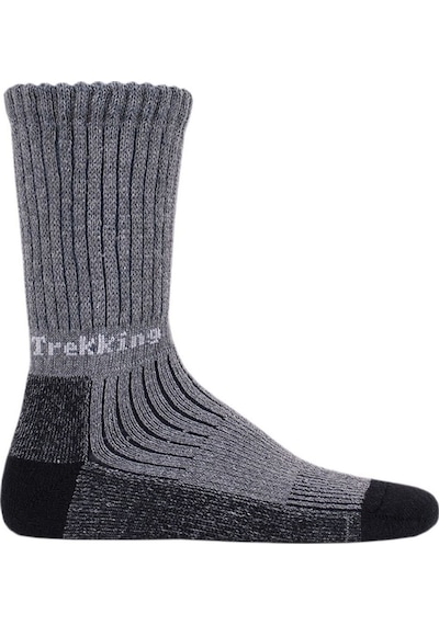 Thermoform Unisex Trekking Yürüyüş Çorabı Antrasit