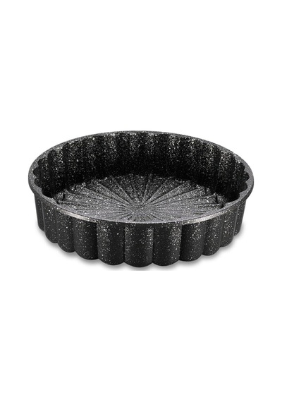 Granit Döküm Tart Kalıbı Siyah 26 Cm