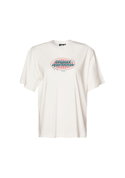 Hummel Patez Oversıze Kısa Kollu Tişört 912150-9003 Beyaz