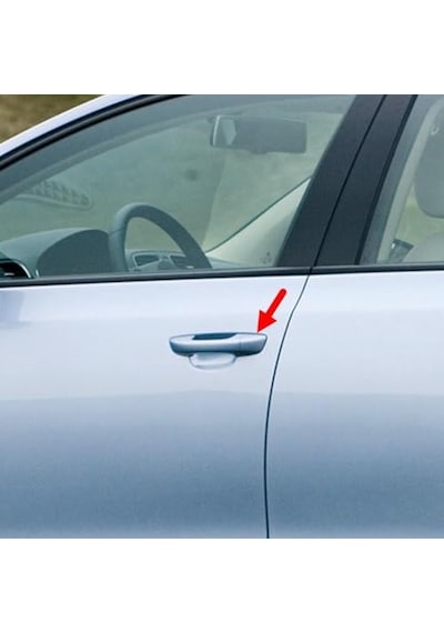 Sol Ön Kapı Dış Açma Kolu Kapağı 1k8837879 Skoda Superb 2 İle Uyumlu 2009-2015