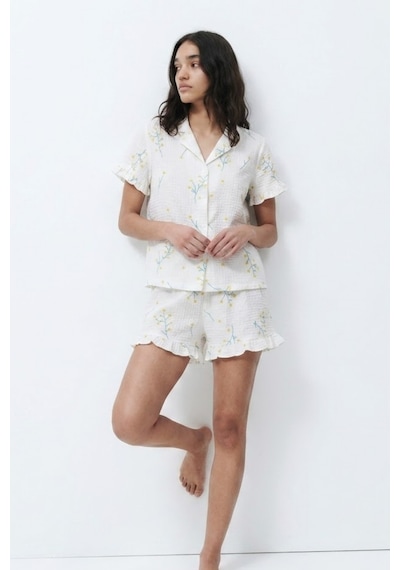 Norcia Sports Kadın Desenli Trend Çok Renkli Pijama Takımı Çok Renkli - 929322262 Çok Renkli - 929322262 Çok Renkli