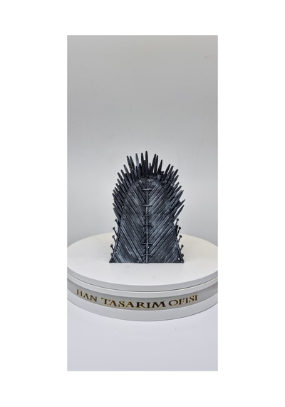 İron Throne Game Of Thrones Demir Taht 10cm