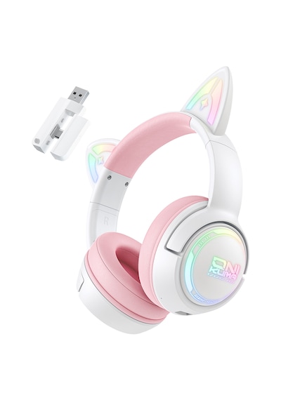 Onıkuma Gt838 Pink Rgb Kablosuz Gaming Kulaklık