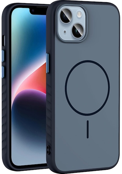 Apple Uyumlu iPhone 13 Kılıf M-safe Şarj Özellikli Zore Tea Kapak