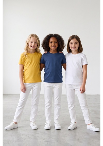 Kiagu Kız Erkek Çocuk Basic Tişört 3'lü Set Pamuklu Kısa Kollu Çocuk Tişört 2-13 Yaş T-shirt 3'lü Set2 Kiagu Kız Erkek Çocuk Basic Tişört 3'lü Set Pamuklu Kısa Kollu Çocuk Tişört 2-13 Yaş T-shirt 3'lü Set2