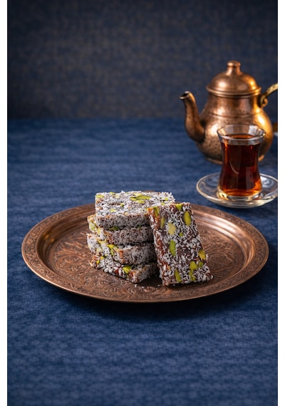 500 Gr Fıstıklı/ 500 Gr Cevizli Cezerye
