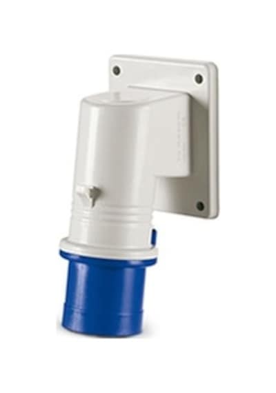 Scame IP44 Makine Fişi (Eğik) 3  x  32 A (2P+E) Monofaze