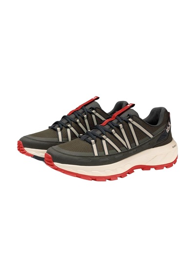 Jack Wolfskın Jack Wolfskin Wild Hike Texapore Low Erkek Outdoor Ayakkabı E0205 Haki