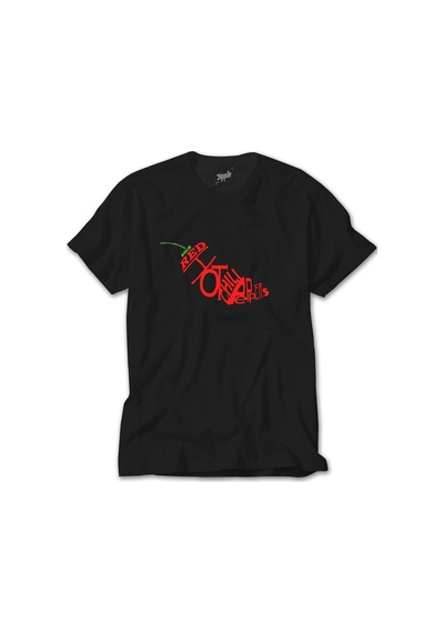 Red Hot Chili Peppers Siyah Tişört Siyah