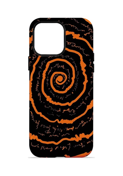 Velvoria Valestra Spiral Scream Apple iPhone Uyumlu 14 Pro Max Darbe Korumalı Kılıf Valestra Select - Spiral Scream