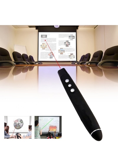 Kablosuz Lazer Sunum Kalemi Powerpoint Kumandası
