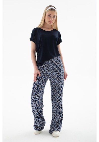 Fashion Friends Bayan Pantolon 25y0179k1 Mavi Mavi