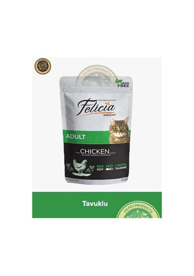 Felicia Kedi Pouch Tavuklu 85 Gr