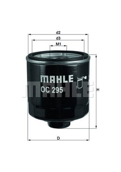 Audi A2 2001-2005 Yağ Filtresi Mahle 030115561Ap