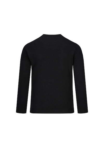 Hatemoğlu Siyah Regular Fit Yarım Balıkçı Yaka Kazak 2982368 Siyah