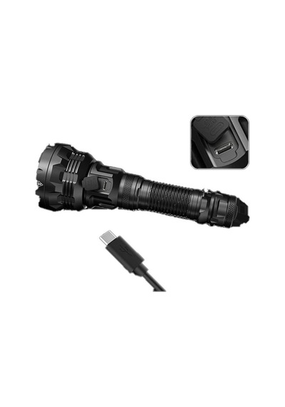 Nıtecore P40 2000 Lumen Sarjlı El Fener Siyah