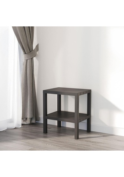 Deconox Modüler 2 Katlı Çok Amaçlı Plastik Raf - 38x50x29 Cm Banyo, Mutfak Ve Tezgah Üstü Organizeri - Aletsiz Ko Çok Renkli