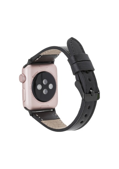 Bouletta Apple Watch Uyumlu Deri Kordon 42-44-45mm Slim Rst1