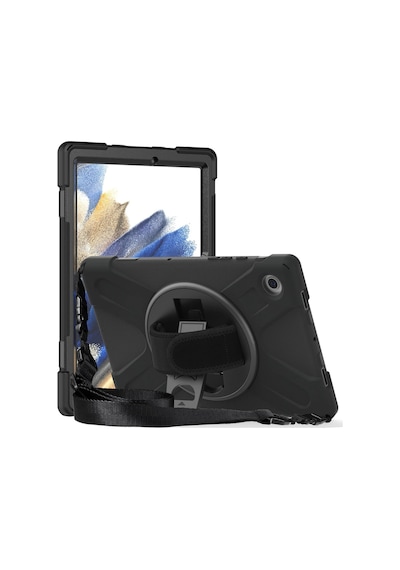 Newface - 882 - Samsung Galaxy X200 Tab A8 10.5 Kılıf Amazing Tablet Kapak - Edntrend - - Siyah