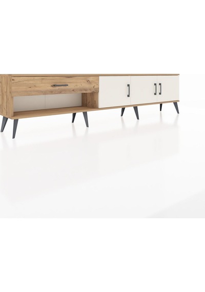 Arges Tv Ünitesi 2 Raflı Tek Çekmeceli 3 Kapaklı 220x30x51 Çam-aytaşı/çam Aytası/atlas Çam - Atlas Çam Arges Tv Ünitesi 2 Raflı Tek Çekmeceli 3 Kapaklı 220x30x51 Çam-aytaşı/çam Aytası/atlas Çam - Atlas Çam