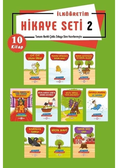 İlköğretim Hikaye Seti 2 - 10 Kitap Takım - Ömer Özcan - Akıllı Zebra