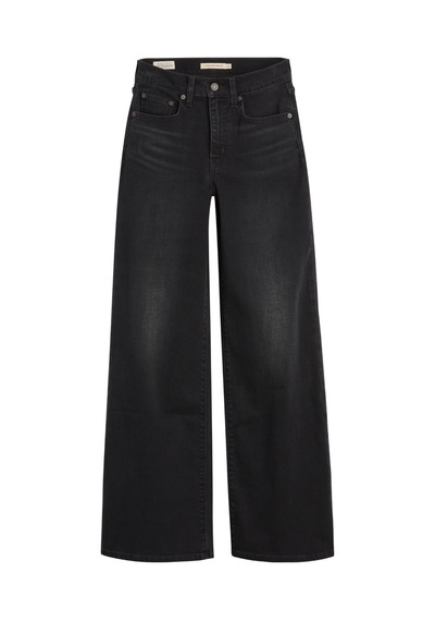 Levi's 728 Yüksek Bel Geniş Paça Midnight Yıkama Kadın Jean-16420 Siyah