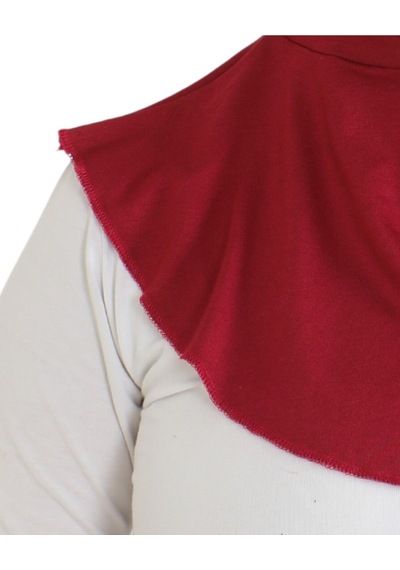 Modish Group Kadın Boyunluklu Hijab Tesettür Pratik Spor Bone - Sarı Bordo