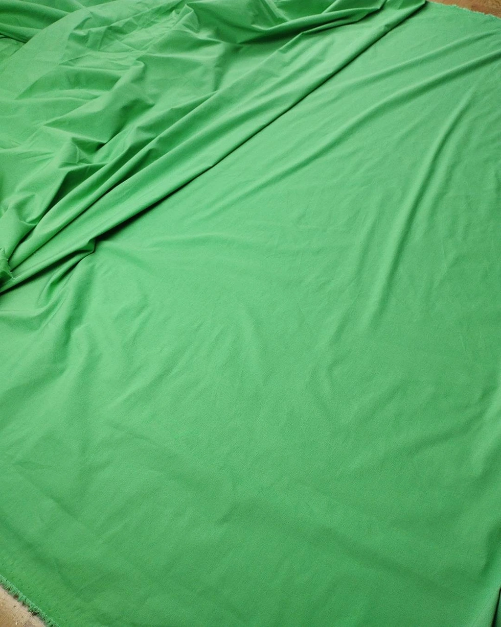 Poplin Benzeri Elastanlı Dokuma Yumuşak Pastel Yeşil Renkteen: 140 Cm-1878 Renkli