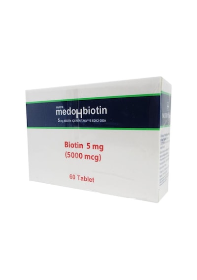 Dermoskin Medohbiotin Medobiotin 5 MG x 60 Tablet x 3 Adet