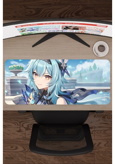 Eula Genshin Impact Anime Gacha V2 - 70x30 Xl Gaming Mouse Pad Fare Altlığı