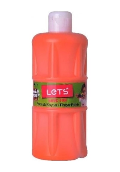 Lets Parmak Boyası Turuncu 500Ml