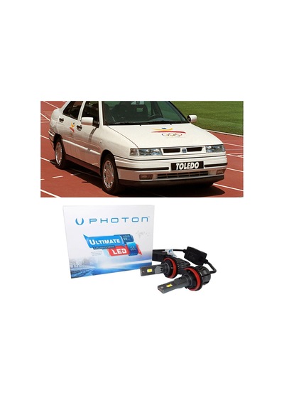 Seat Toledo Led Xenon Kısa Far Ampulü H7 Ultimate 9500 Lumens Yeni Seri Beyaz 1999-2009