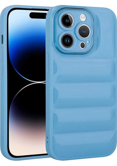 Apple Uyumlu iPhone 14 Pro Kilif Kamera Korumali Parlak Airbag'Li Galya Kilif 562324026