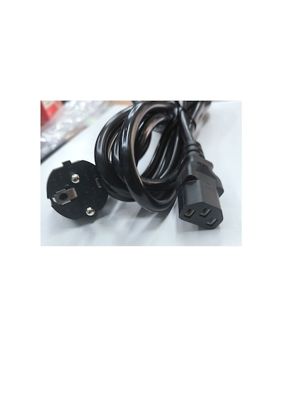 3x1mm C7 Power Kablosu Bilgisayar Monitör İçin Power Kablo 3m