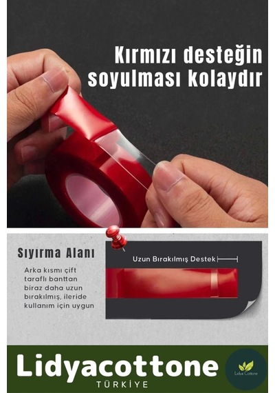 Çift Taraflı Silikon Bant Ekstra Güçlü Hava Su Sızdırmaz İzolasyon Çok Amaçlı 18mm X 1.5m