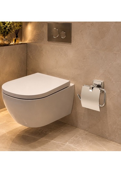 Angled Wc Kapaklı Kağıtlık Acar Zr5900 000 Açık Krem