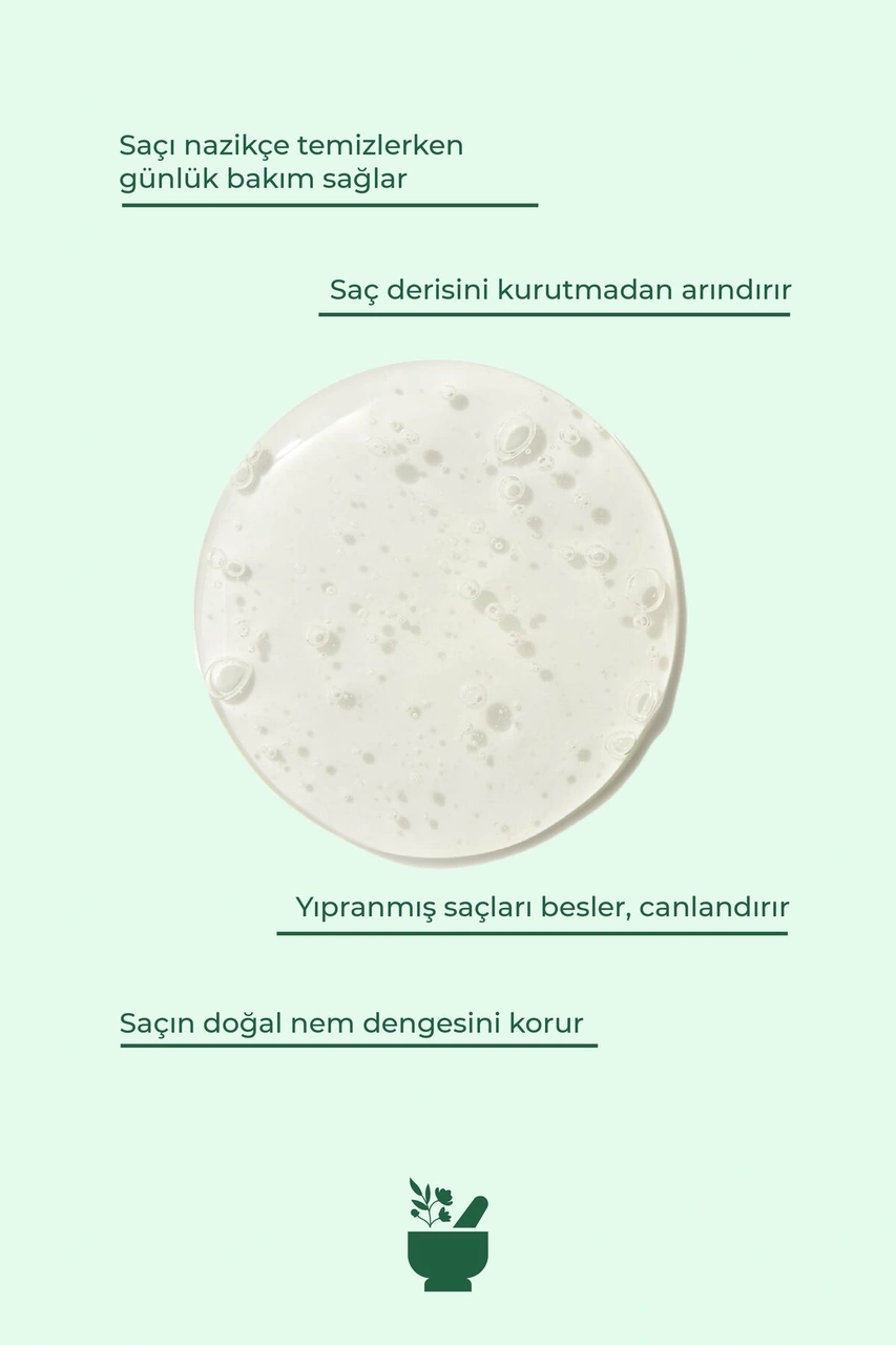 Cosmed Sülfatsız Besleyici Günlük Bakım Biotin Şampuanı - Tüm Saç Tipleri - Daily Protecting Shampoo - 400 ml