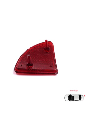 Arka Sağ Tampon Reflektörü Renault Kangoo 1 Logan 1 Mcv Van İçin