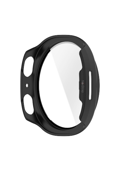 Novstrap Samsung Galaxy Uyumlu Apple Watch Uyumlu 8 44mm İle  Sert Pc Kasa Ve Cam Ekran Koruyucu 360 Tam Koruma
