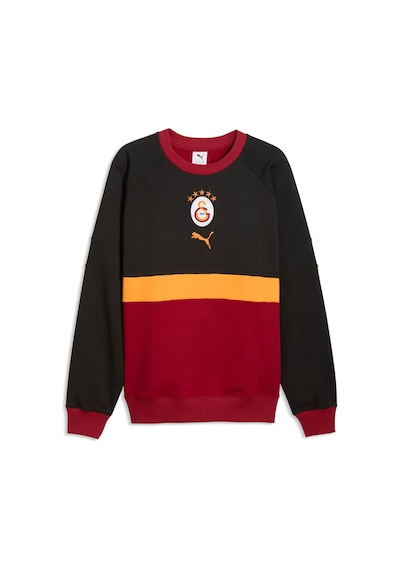 Puma Galatasaray Ftblculture Erkek Geniş Kesim Sweatshırt 787710 03 Siyah