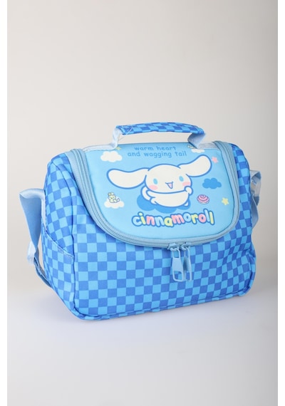 X Dekomus Lisanslı Cinnamoroll Blue Cloud Collection Termoslu Beslenme Çantası,beslenme Kabı,matara Ve Beslenme Örtüsü Seti Açık Gri