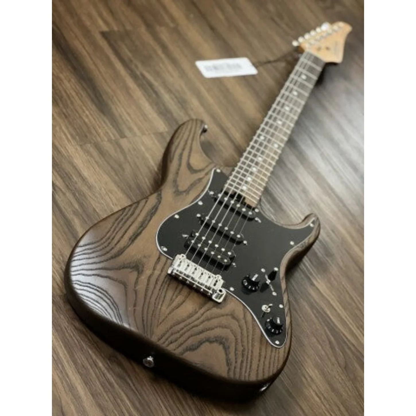 Soloking Ms-1 Classic Ash İn Torched Black With Rosewood Fb Special Run W/gigbag Natural