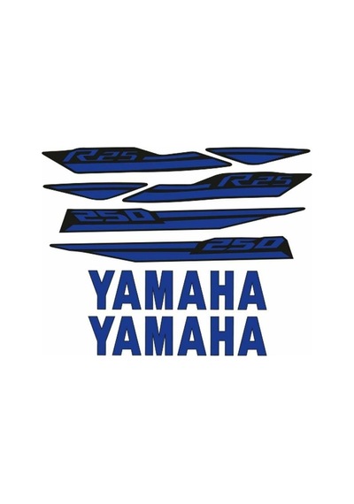 Yamaha R25 Uyumlu Sticker Set 002 Standart