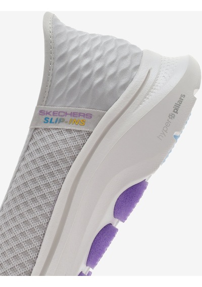 Skechers Skechers Slip-ins: Go Walk 7 - Daley Kadın Gri Yürüyüş Ayakkabısı 125228 Gylv Gri