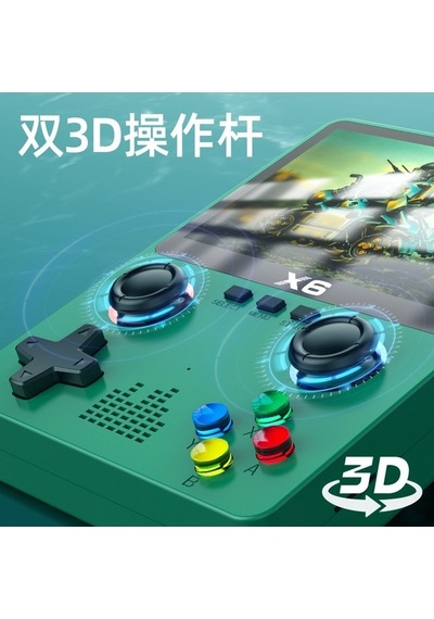Bosphorusboutique Yeni X6 Vkemall Simüla Psp Oyun Oyun Oyun Konsolu Konsolu Konsolu Joystick Hd Gba El Çift Arcade 2023 Zu