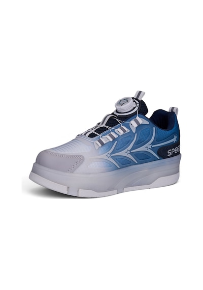 Nstil Unisex Yetişkin Çocuk Spor Ayakkabı Akıllı Bağcıklı Çıkarılabilen Patenli Işıklı Sneaker 003 Mavi Nstil Unisex Yetişkin Çocuk Spor Ayakkabı Akıllı Bağcıklı Çıkarılabilen Patenli Işıklı Sneaker 003 Mavi