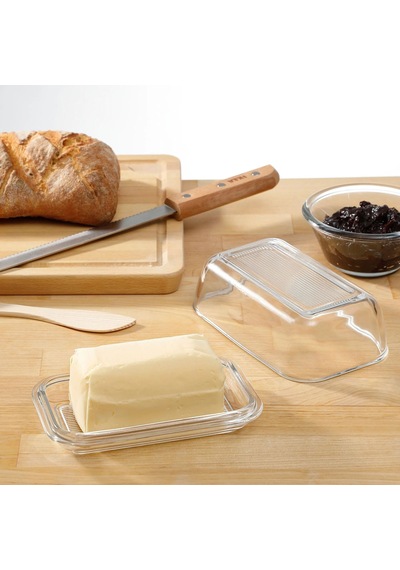 Ikea Grynsopp Cam Tereyağlık 500 Ml 17 X 10 X 6 Cm Şeffaf