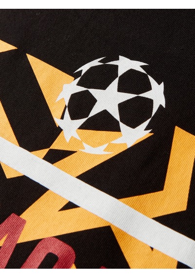 Gsstore Galatasaray Ucl Erkek T-shirt E252216 Siyah