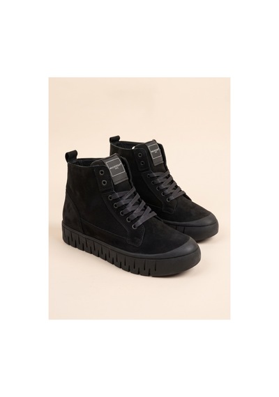 Bafaş Ayakkabı 038601 Siyah Bilekli Erkek Sneaker